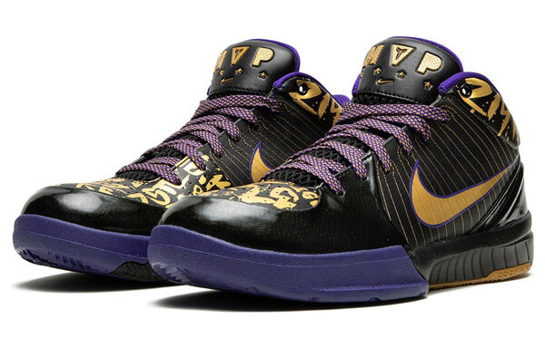 Кроссовки zoom kobe 4 pop Nike, черный — фото 3