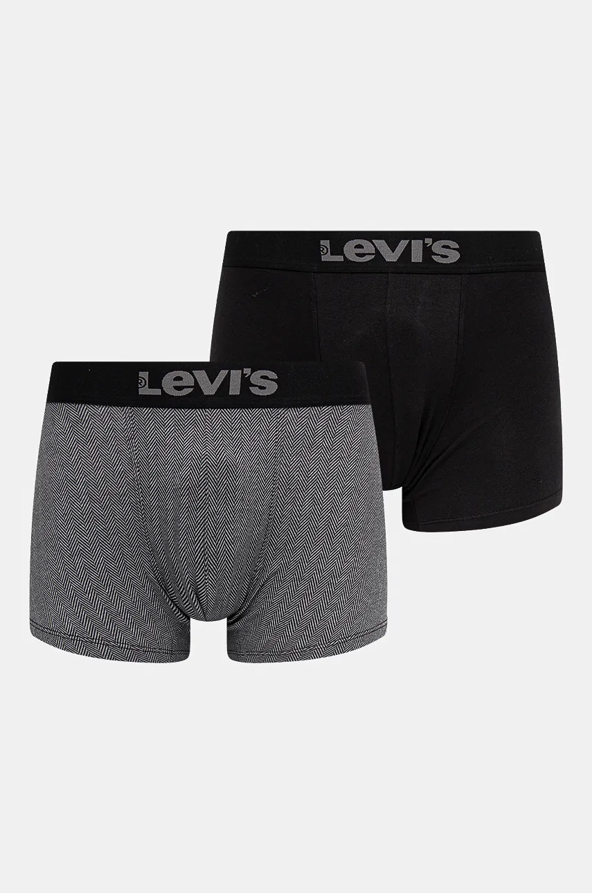 

2 упаковки боксеров Levi's, черный