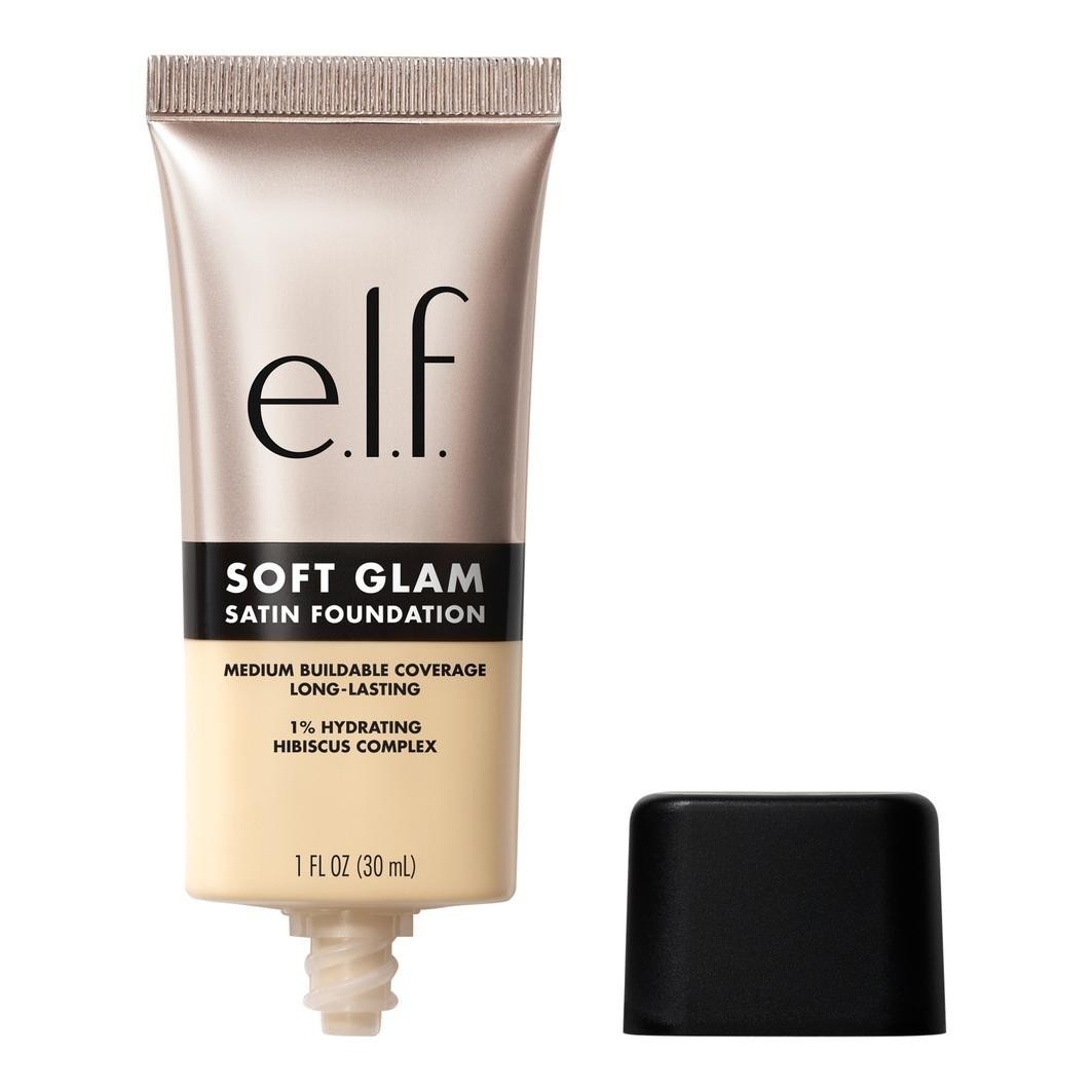 Тональный крем для лица soft glam satin Elf Cosmetics, fair warm, объем 30 мл — фото 2