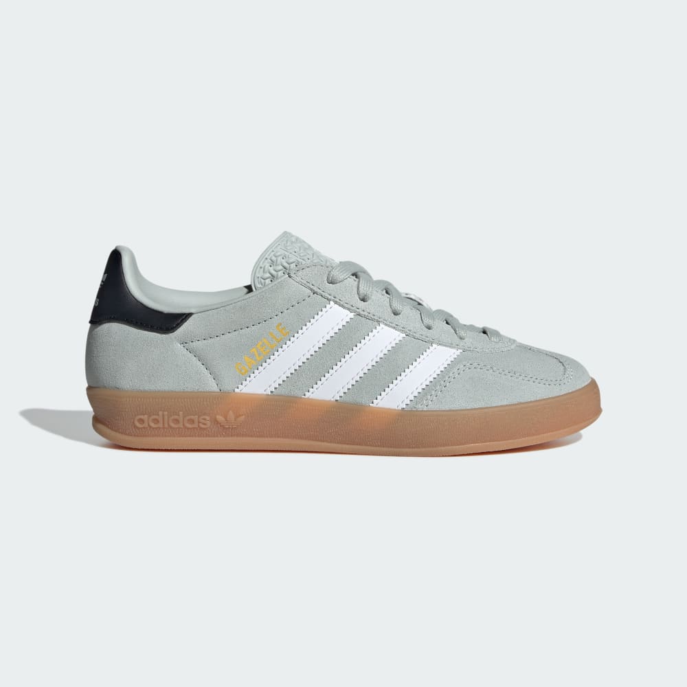 

Кроссовки Adidas Gazelle Indoor Shoes Kids, цвет Wonder Silver/Cloud White/Core Black