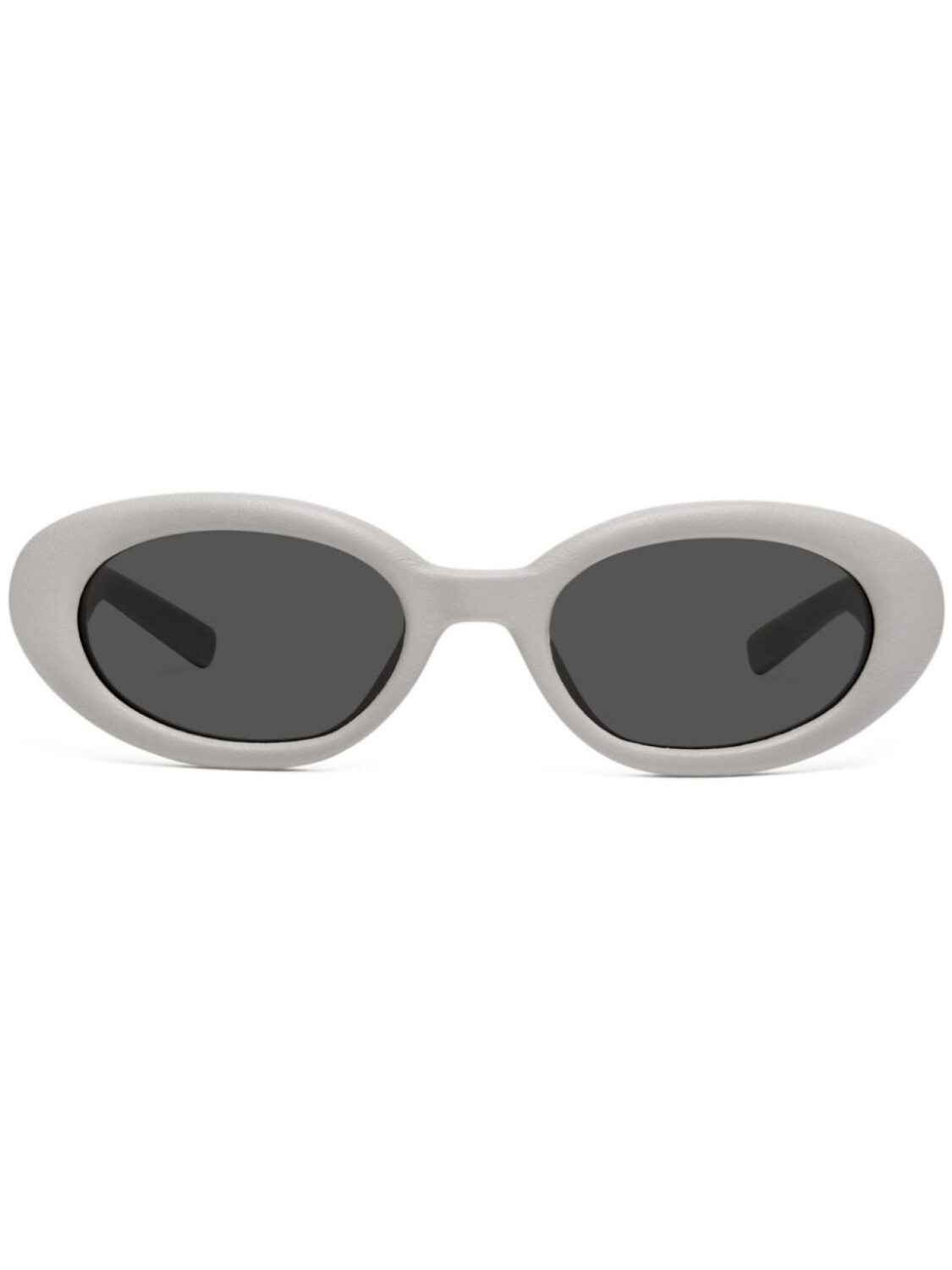 

Солнцезащитные очки в овальной оправе из коллаборации с Gentle Monster Maison Margiela, нейтральный цвет