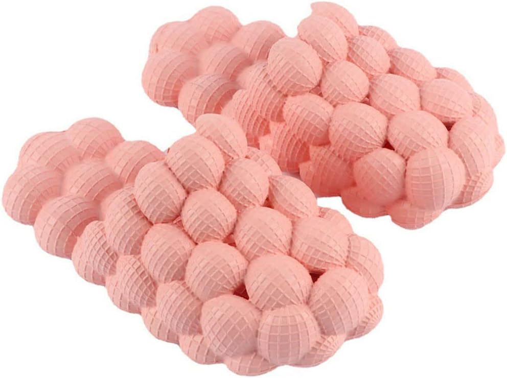 

Тапочки Tkieio Lychee унисекс, босоножки Lychee, массажные сандалии для снятия стресса, тапочки для ванной и пляжа, шлепанцы EVA, светло-розовый