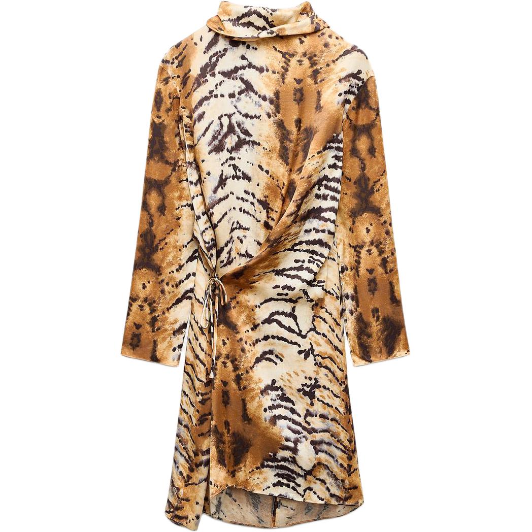 

ZW Series Платье с длинными рукавами Женское Многоцветное ZARA