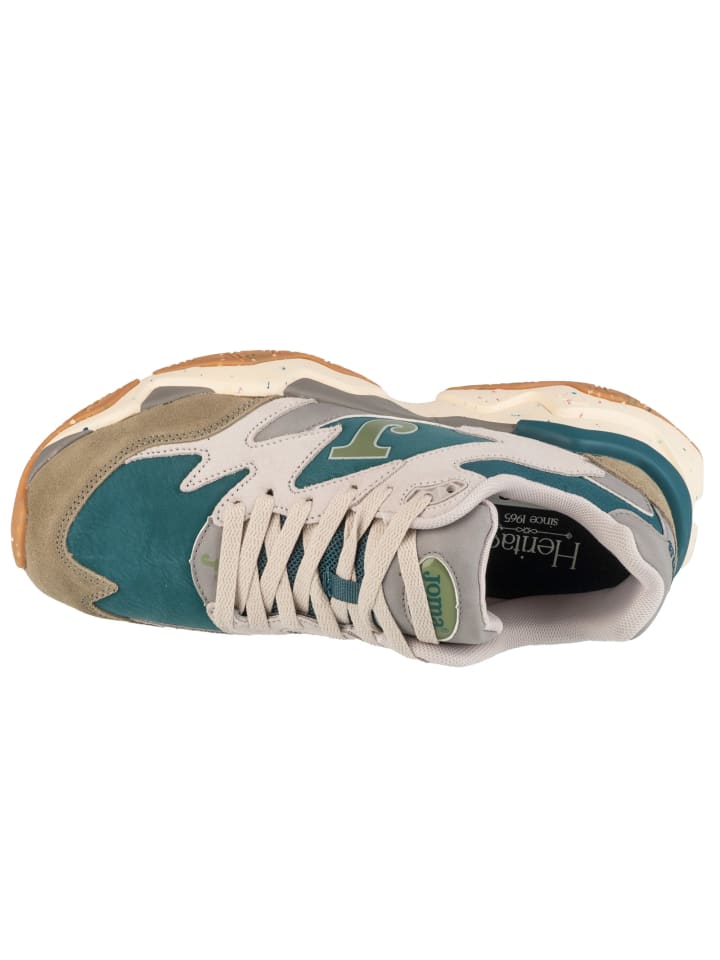 Кроссовки на шнуровке Joma C1400 Men 24 C1400W, зеленый — фото 3