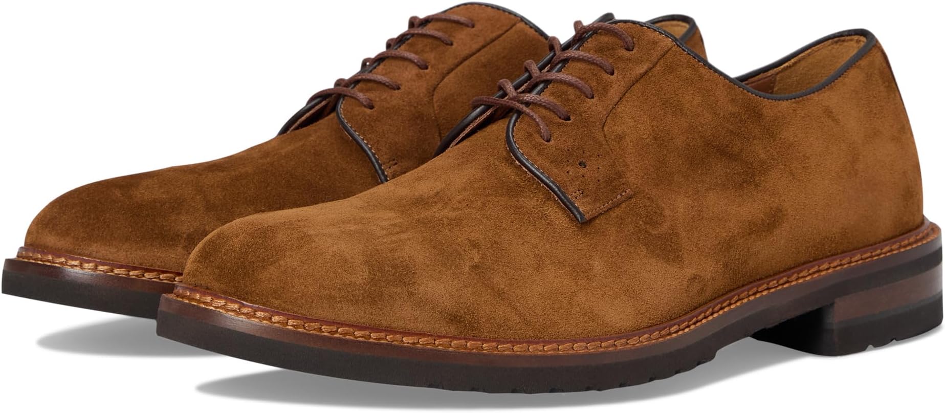 

Оксфорды Johnston & Murphy Collection Hartford Plain Toe, цвет Snuff Italian Suede