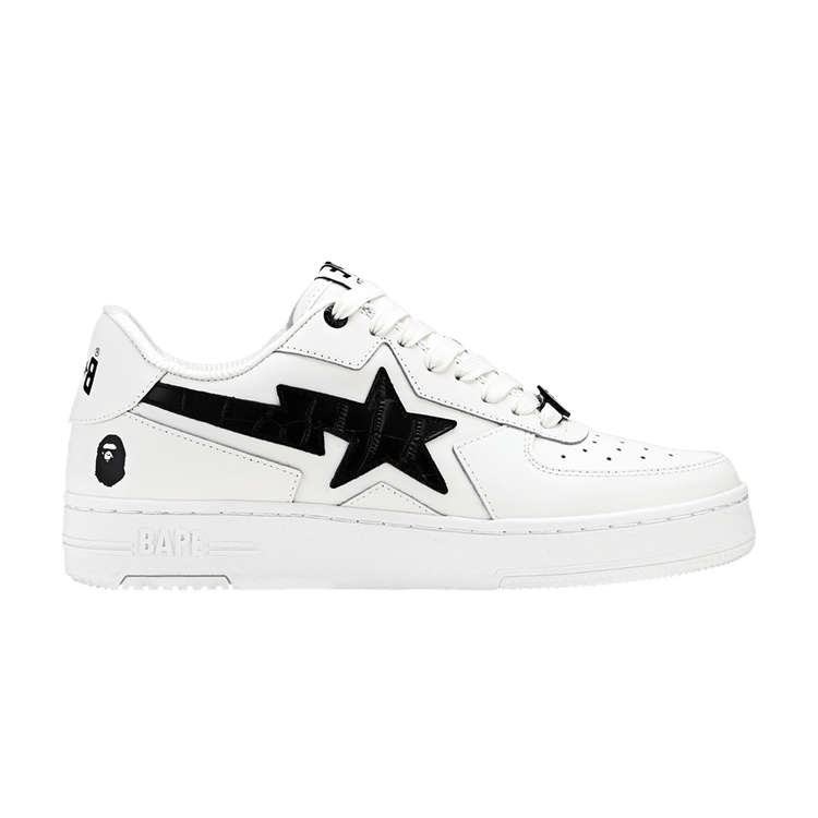 

Кроссовки Bapesta Icon #1 M2 'Croc Pack - White Black', белый