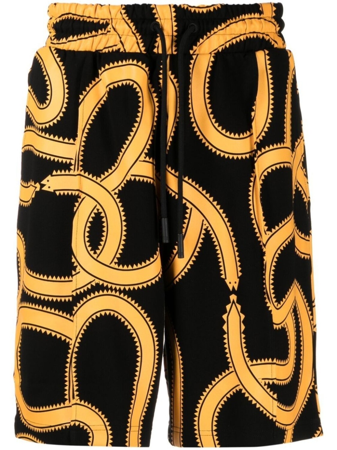 

Спортивные шорты с принтом Snakes Marcelo Burlon County of Milan, черный