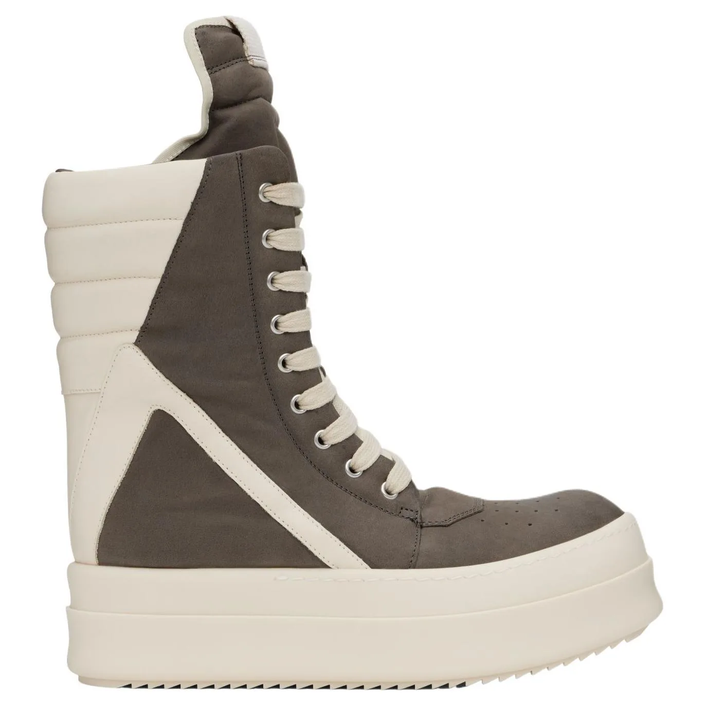 RICK OWENS Кроссовки для скейтбординга RO High Top мужские коричневые — фото 3