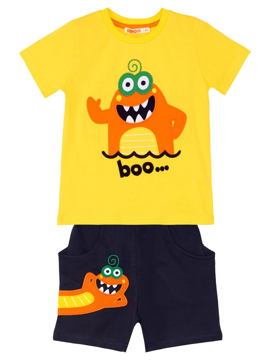 

Спортивный костюм Denokids Tracksuit Lake Monster, желтый