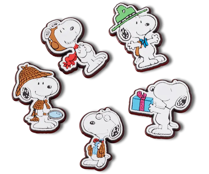 

Джиббитсы Peanuts 5 Pack Crocs