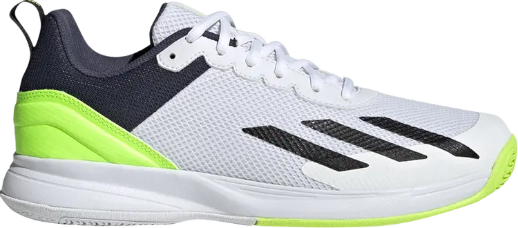 

Кроссовки Courtflash Speed 'White Black Lucid Lemon', белый, Серый, Кроссовки Courtflash Speed 'White Black Lucid Lemon', белый