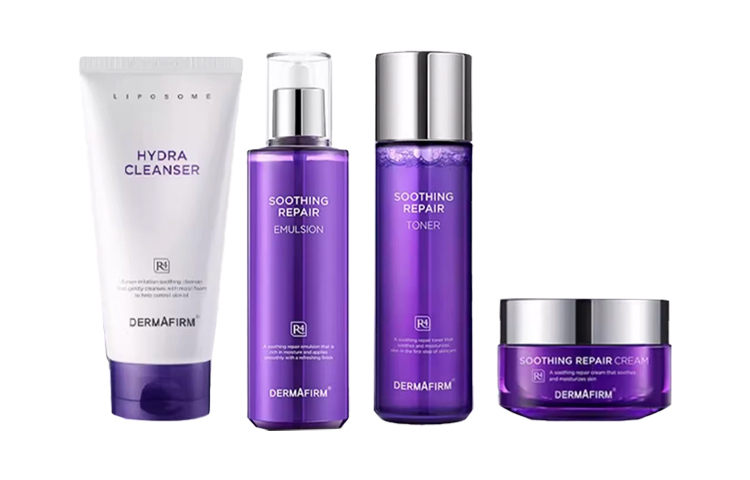 Набор Perilla Soothing Lotion для ухода за кожей увлажняющий, питающий и контролирующий жирность DERMAFIRM+ — фото 2