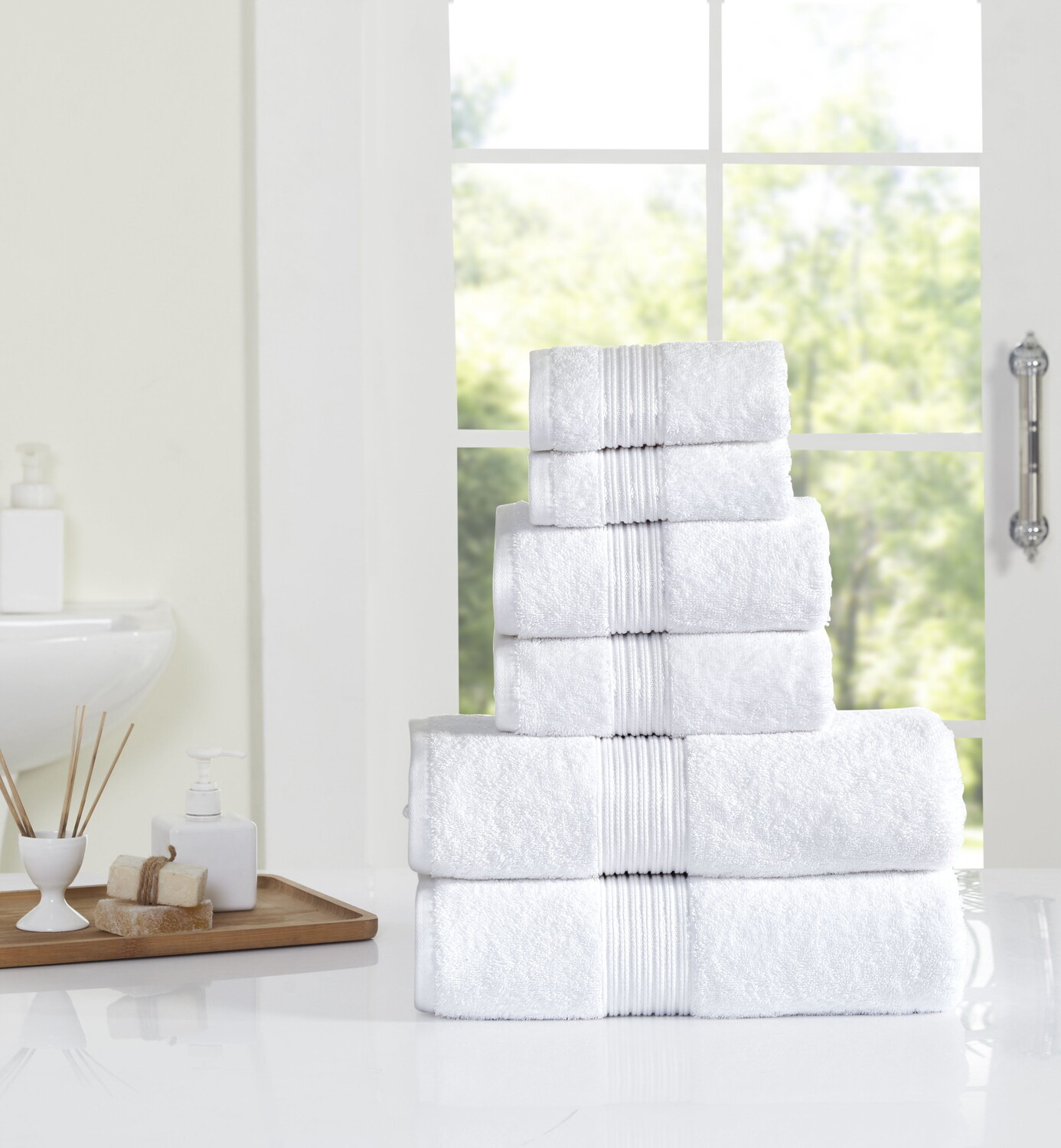 

Набор полотенец Simply Shabby Chic Solid, 6 штук