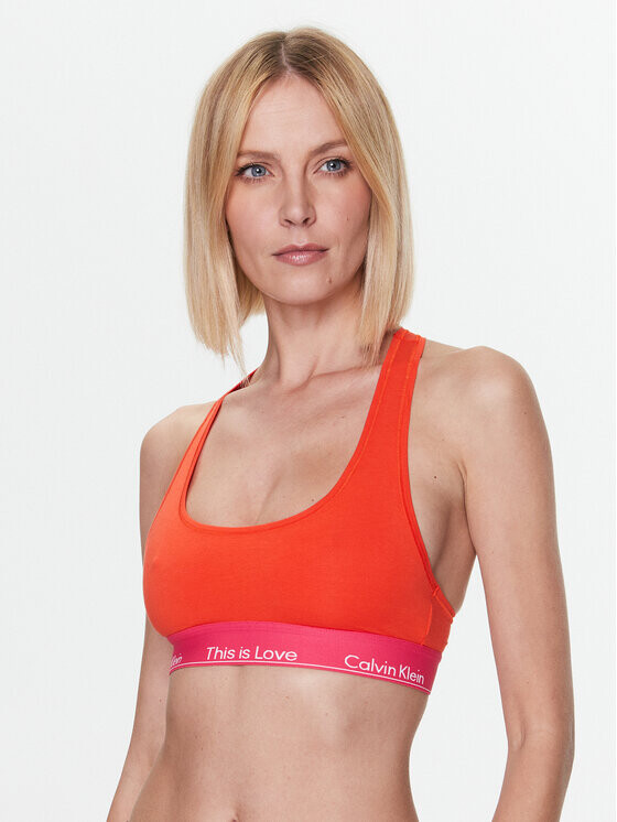 

Верхний бюстгальтер Calvin Klein, красный
