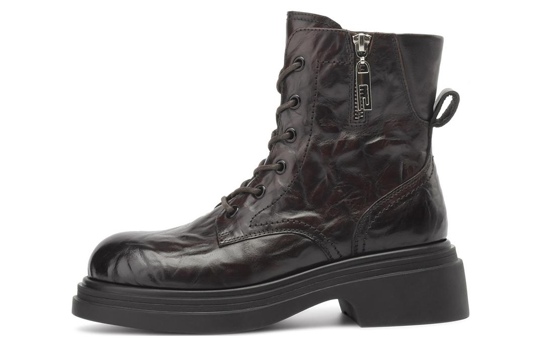 Короткие ботинки Martin 5 см женские Rosa Bianca, Brown
