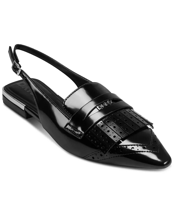 Женские балетки Caxine на ремешке Dkny, черный