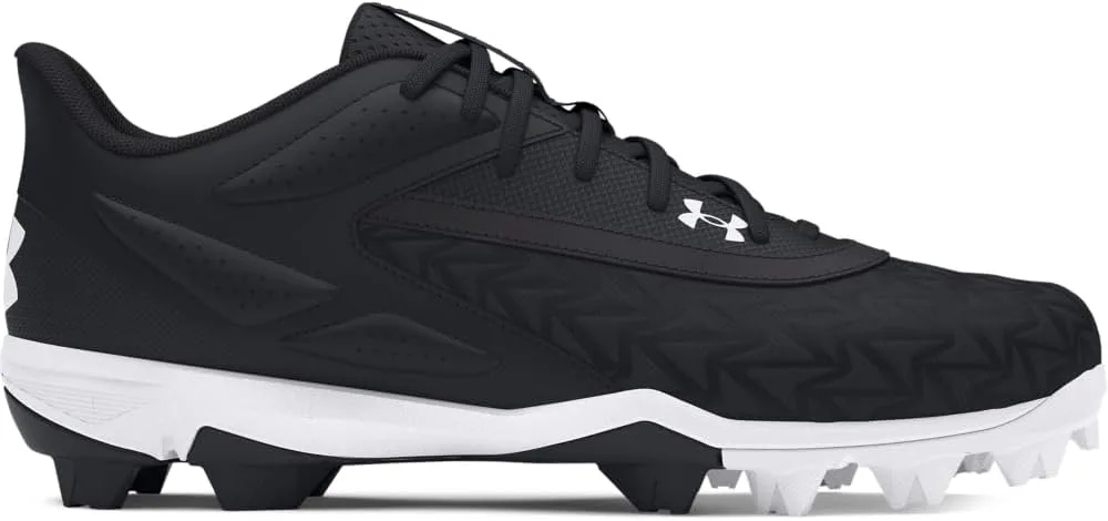 Бейсбольные бутсы Under Armour Leadoff Low Rm 3.0 для мужчин, черно-белый — фото 2