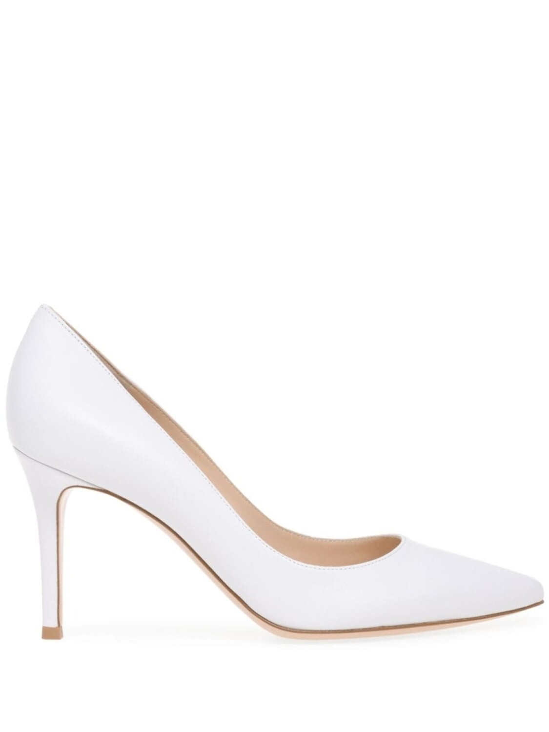 

Gianvito Rossi туфли с заостренным носком, белый
