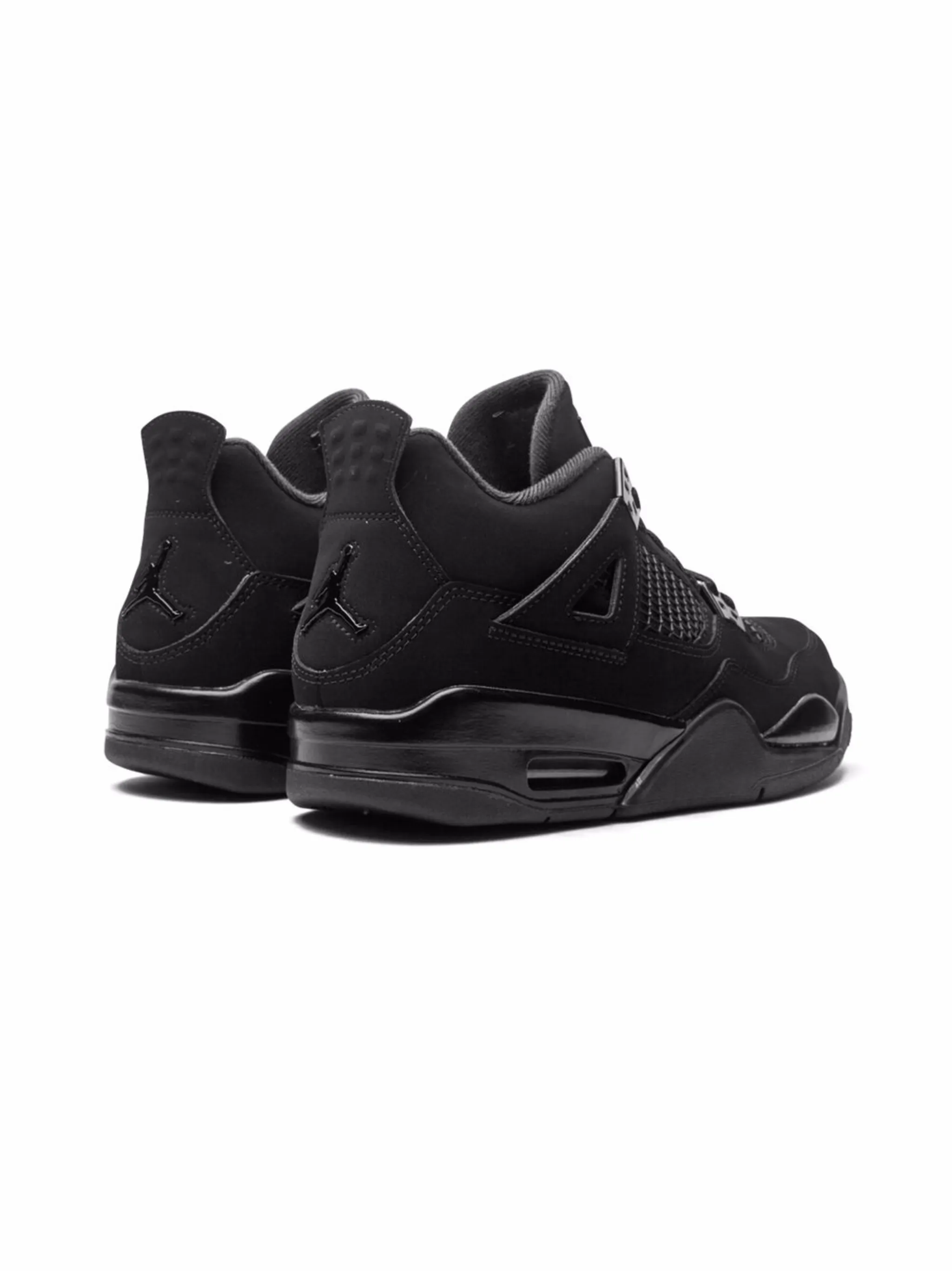 Кроссовки Air Jordan 4 Retro Jordan Kids, черный — фото 3