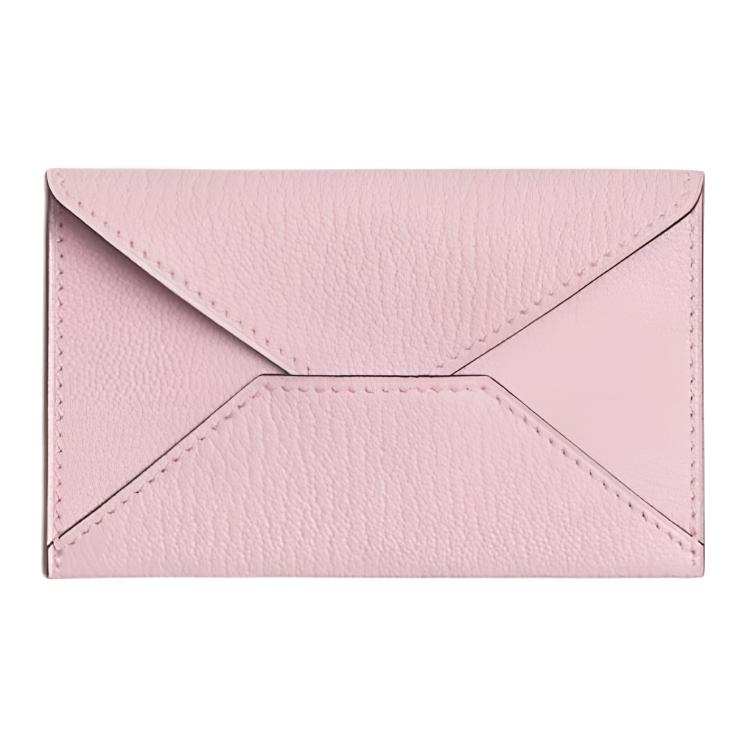 

HERMES Сумка-конверт из козьей кожи Mysore, клатч маленький женский розовый