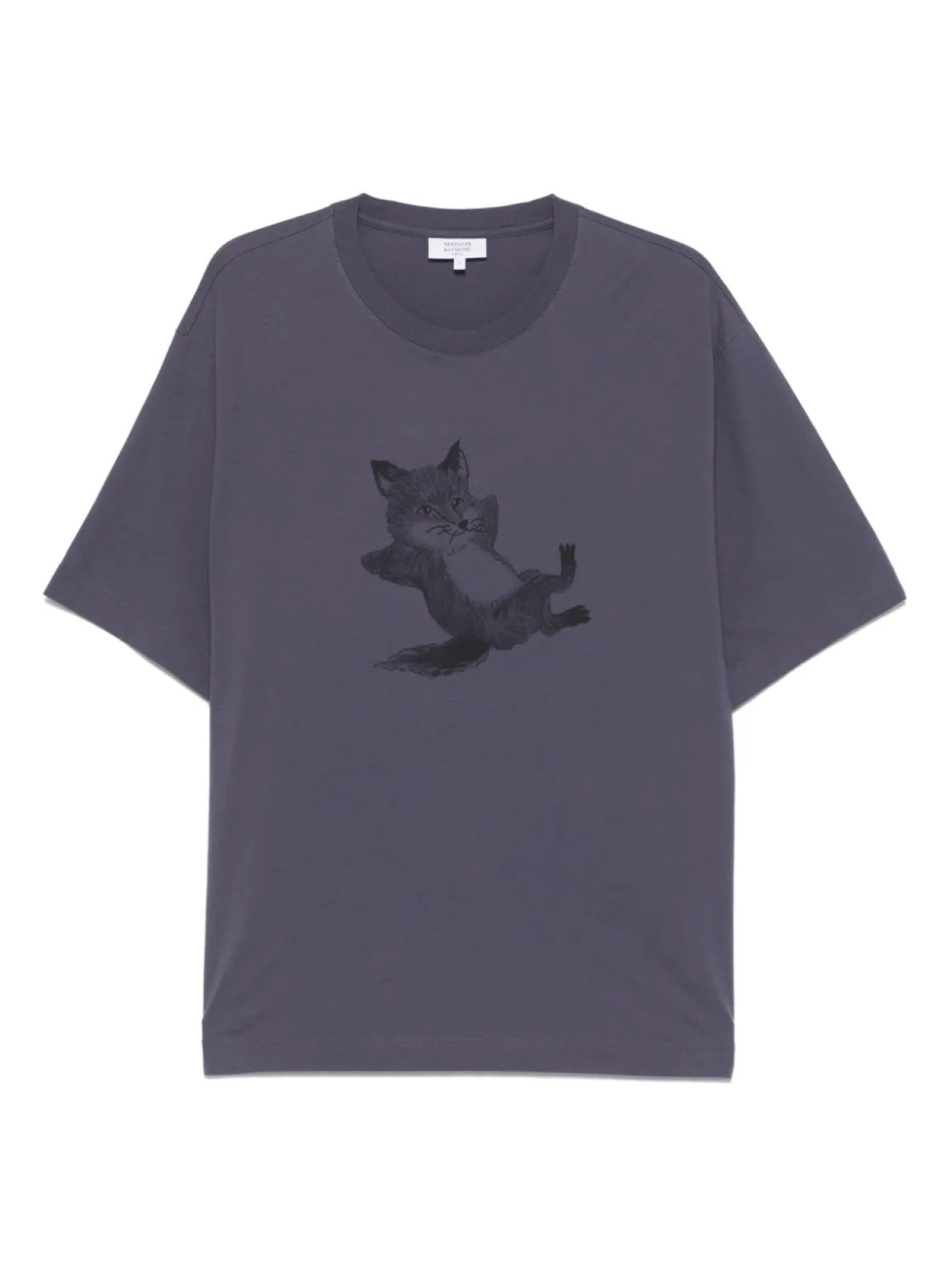

Футболка с принтом Chillax Maison Kitsuné, синий