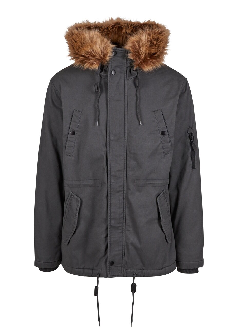 

Всесезонная куртка Brandit Between-Seasons Parka Fish Tail, темно-серый