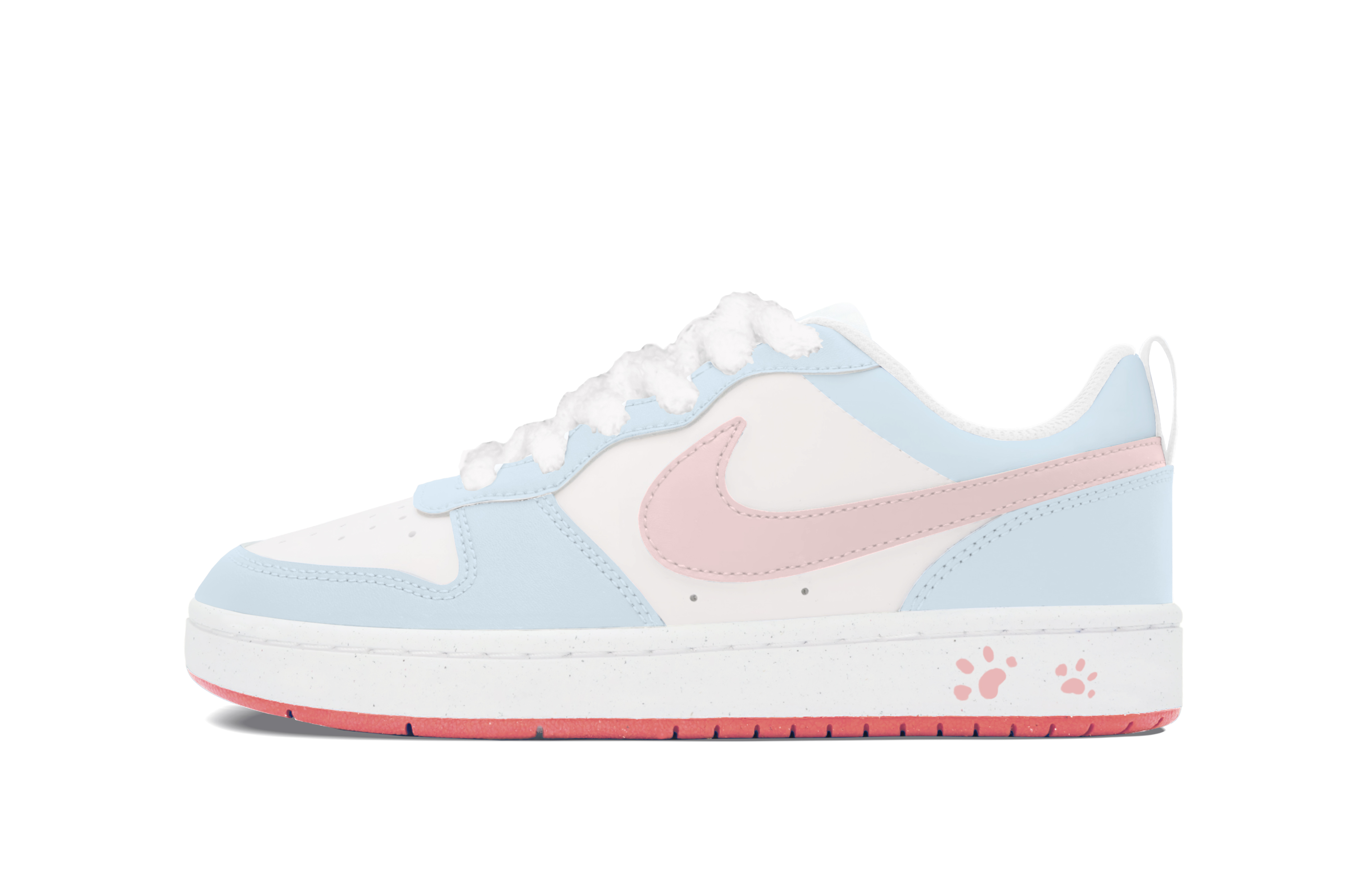 

Детские скейтерские кеды Court Borough Nike, синий