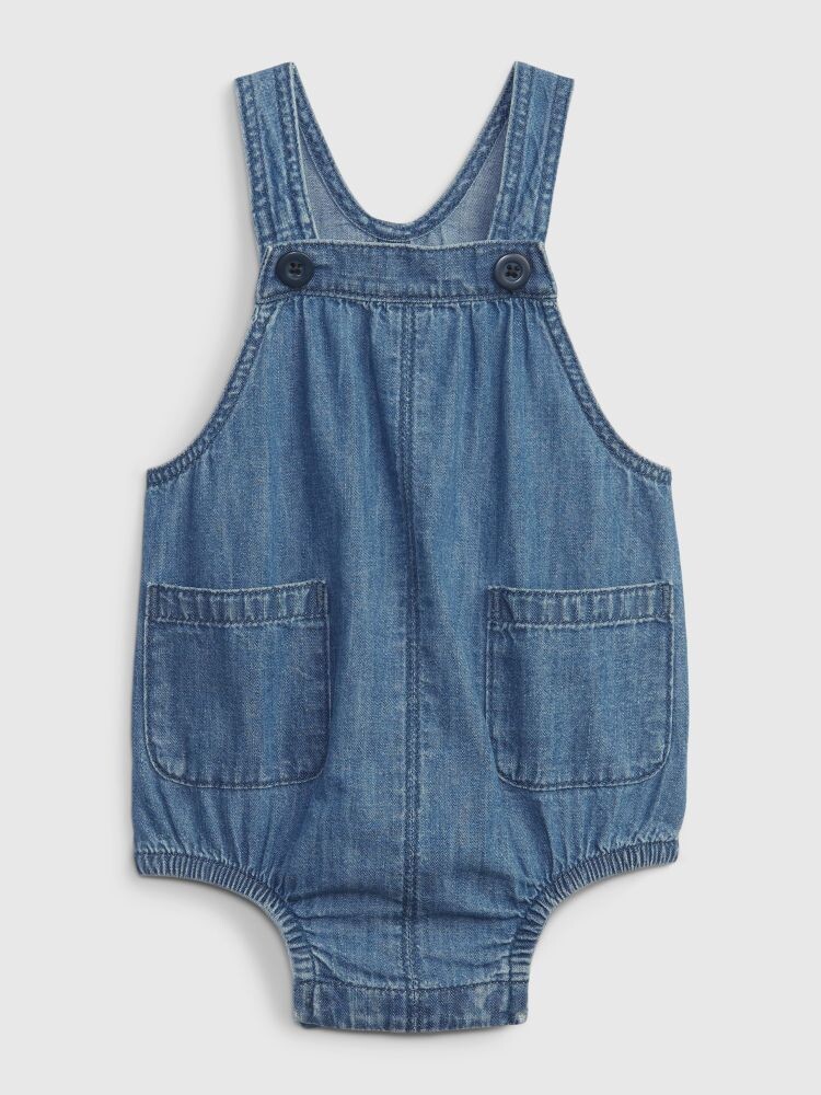 

Джинсовый комбинезон Gap, синий