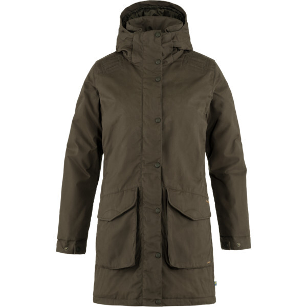 

Куртка Fjällräven, темно-оливковый