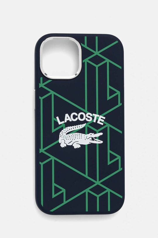 

Чехол для телефона iPhone 15/14/13 6.1 Lacoste, темно-синий