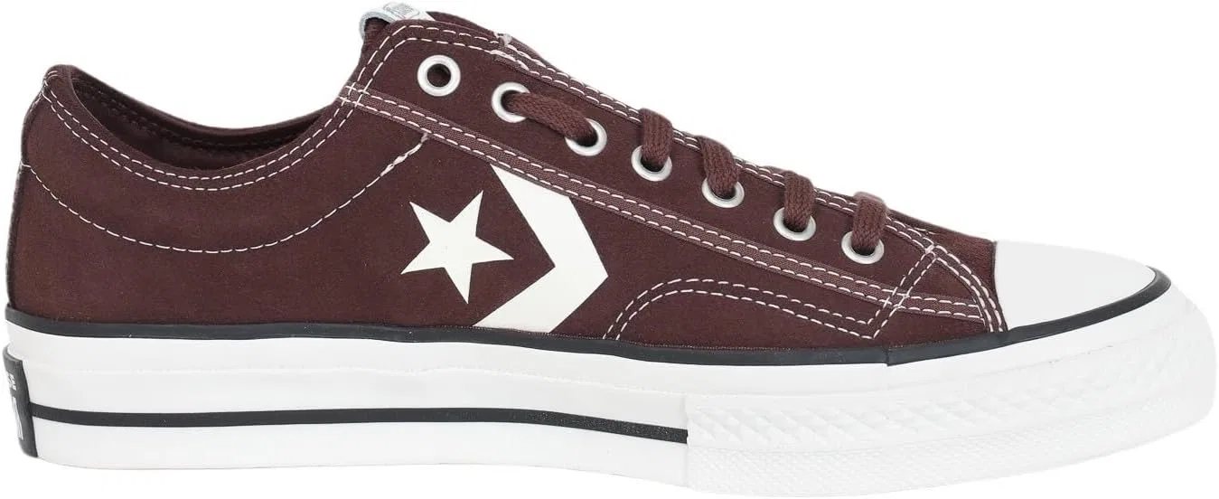 Мужские кроссовки CONVERSE Star Player 76 Ox коричневого цвета с логотипом — фото 2