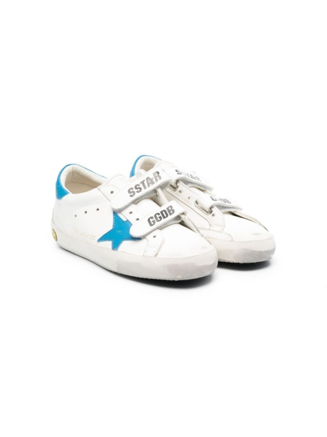 

Golden Goose Kids кеды Old School Young, белый