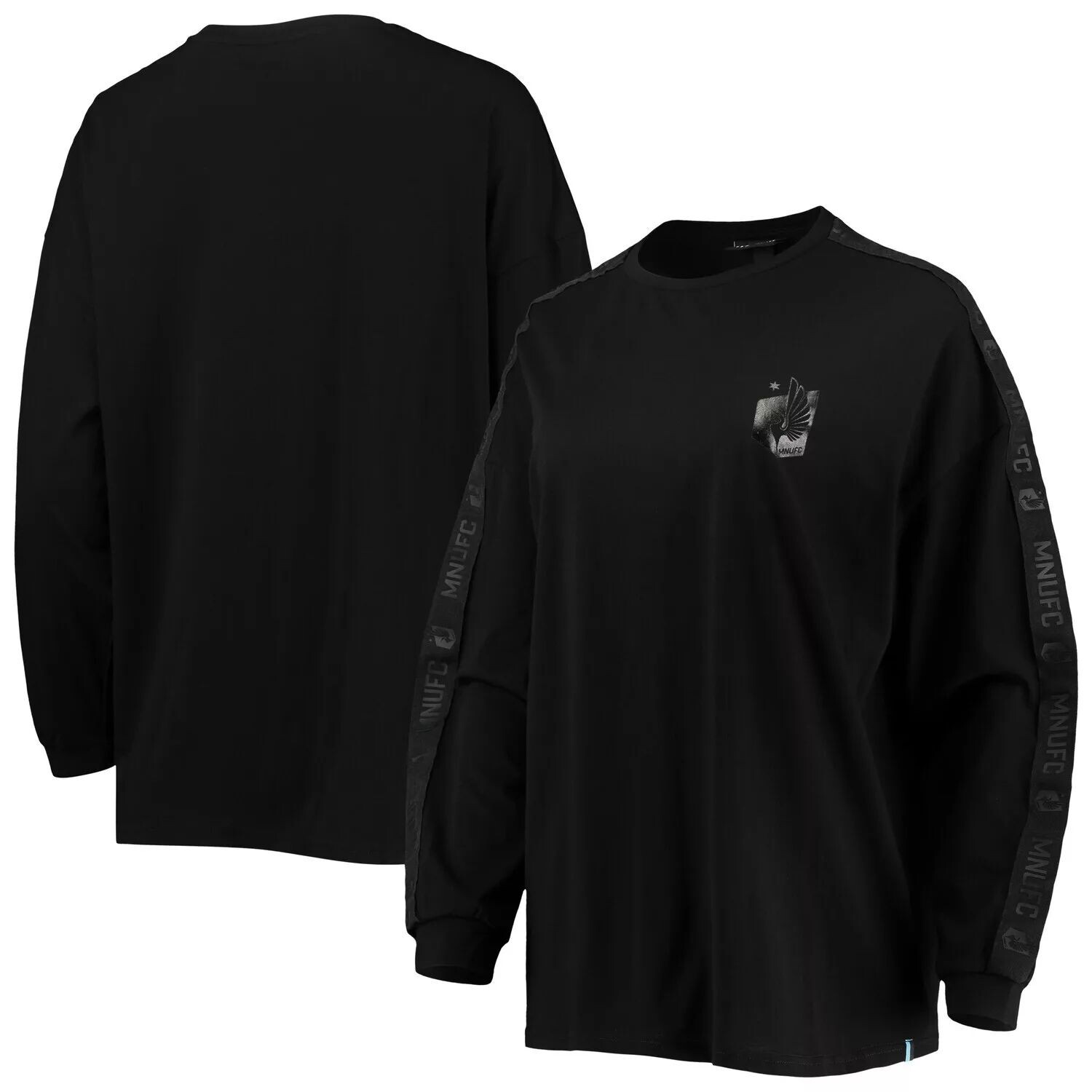 

Женская черная футболка с длинным рукавом The Wild Collective Minnesota United FC Tri-Blend, Черный, Женская черная футболка с длинным рукавом The Wild Collective Minnesota United FC Tri-Blend