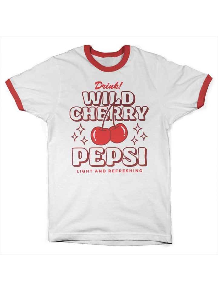

Футболка Cherry Ringer Tee Pepsi Co, белый