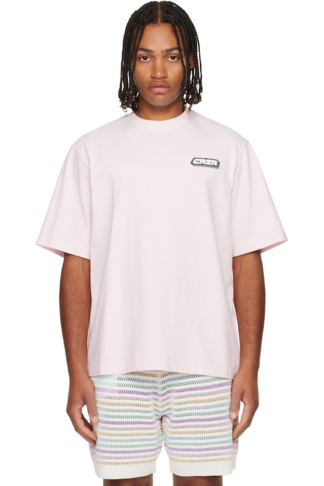 

Футболка с коротким рукавом большого размера "Casa" для гонок Casablanca, розовый