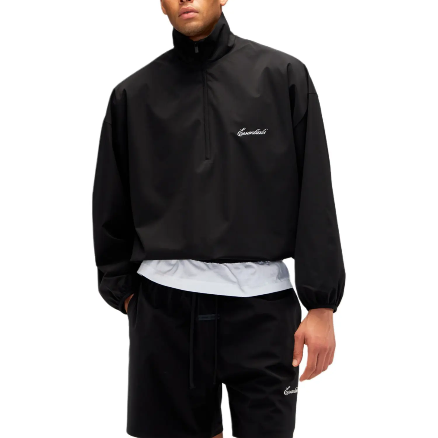 

Fear Of God Essentials Logo embroidered Jacket