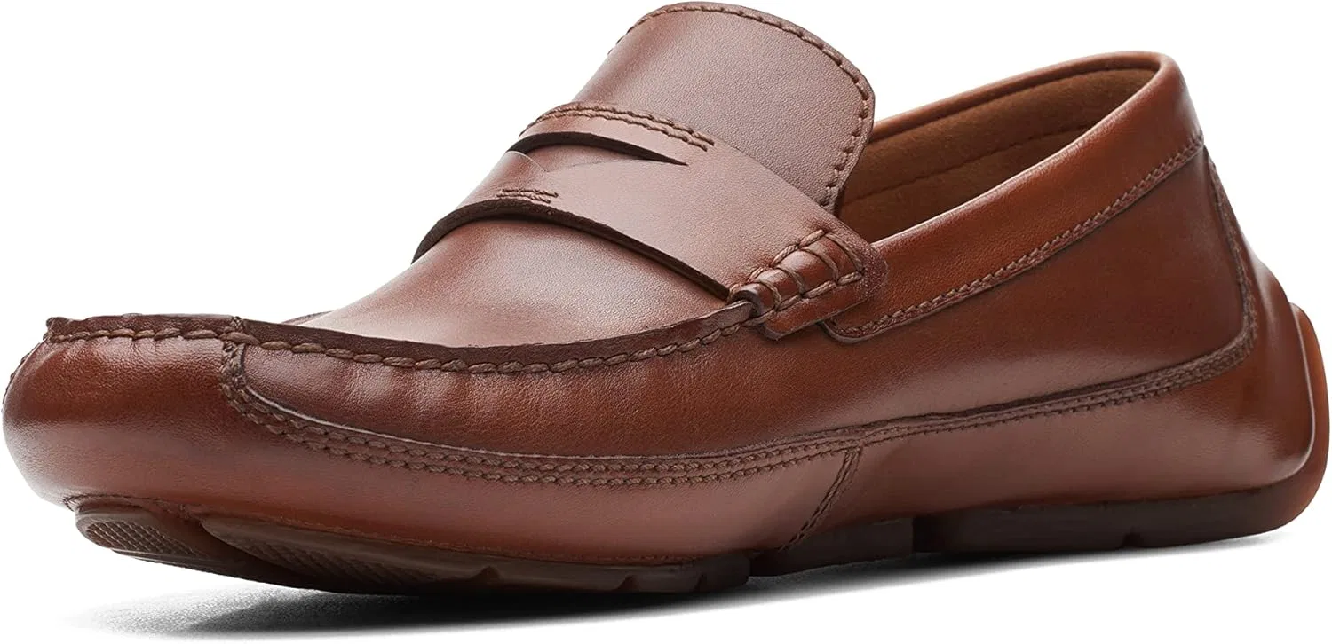 Мужские туфли Clarks Markman Way, Dark Tan Lea — фото 4