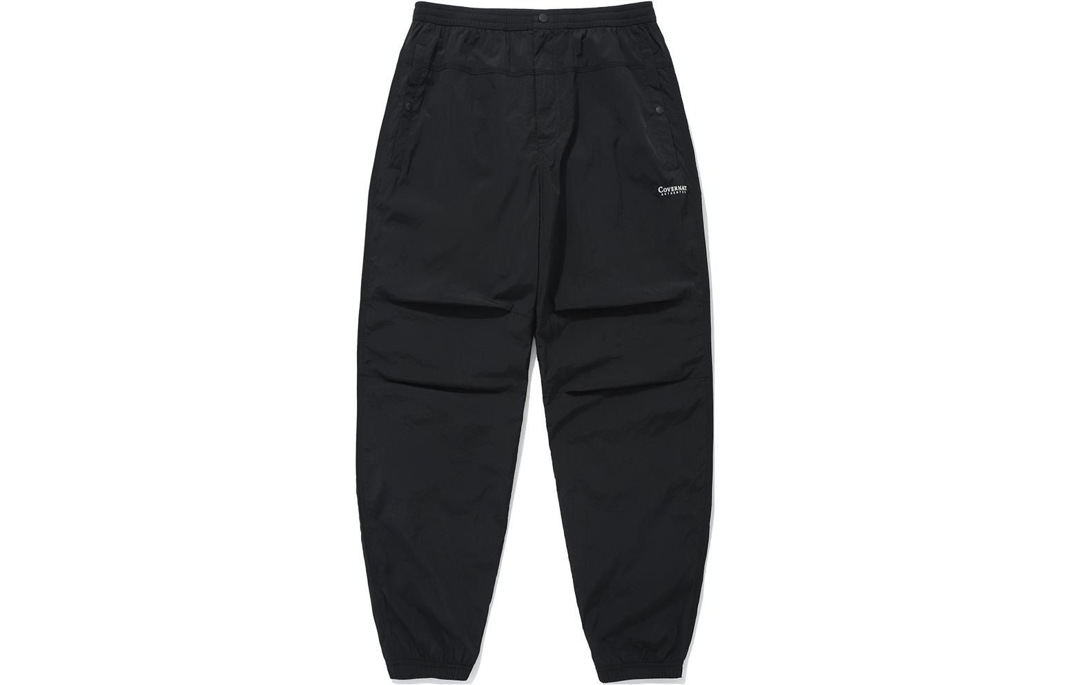 

COVERNAT Брюки повседневные мужские черные SS24