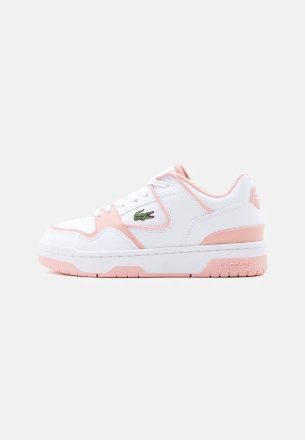 Детские кроссовки для игры в баскетбол унисекс Lacoste, White/Pink