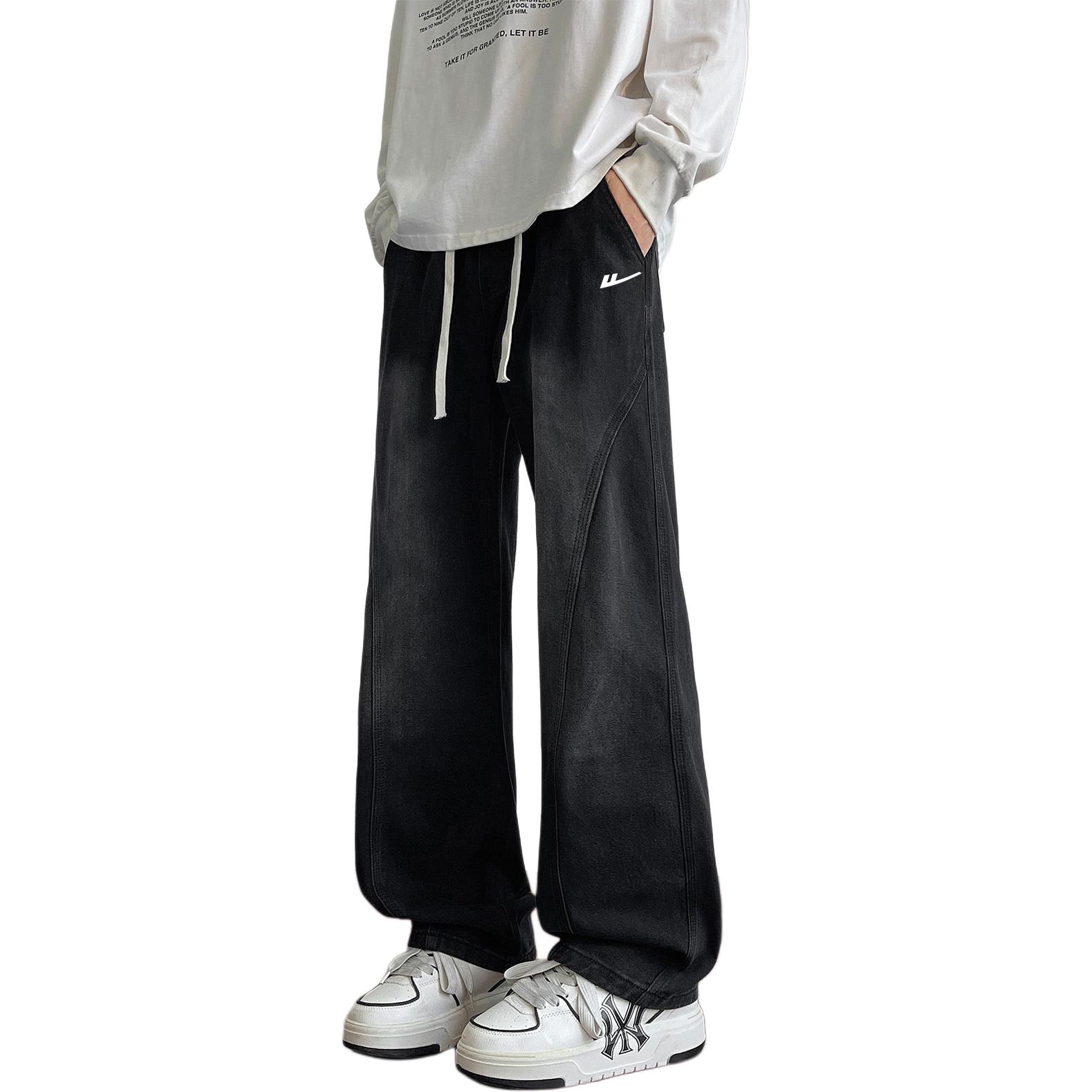 

Джинсы женские Moderate Straight Fit WARRIOR, черный[free diy brand merch]