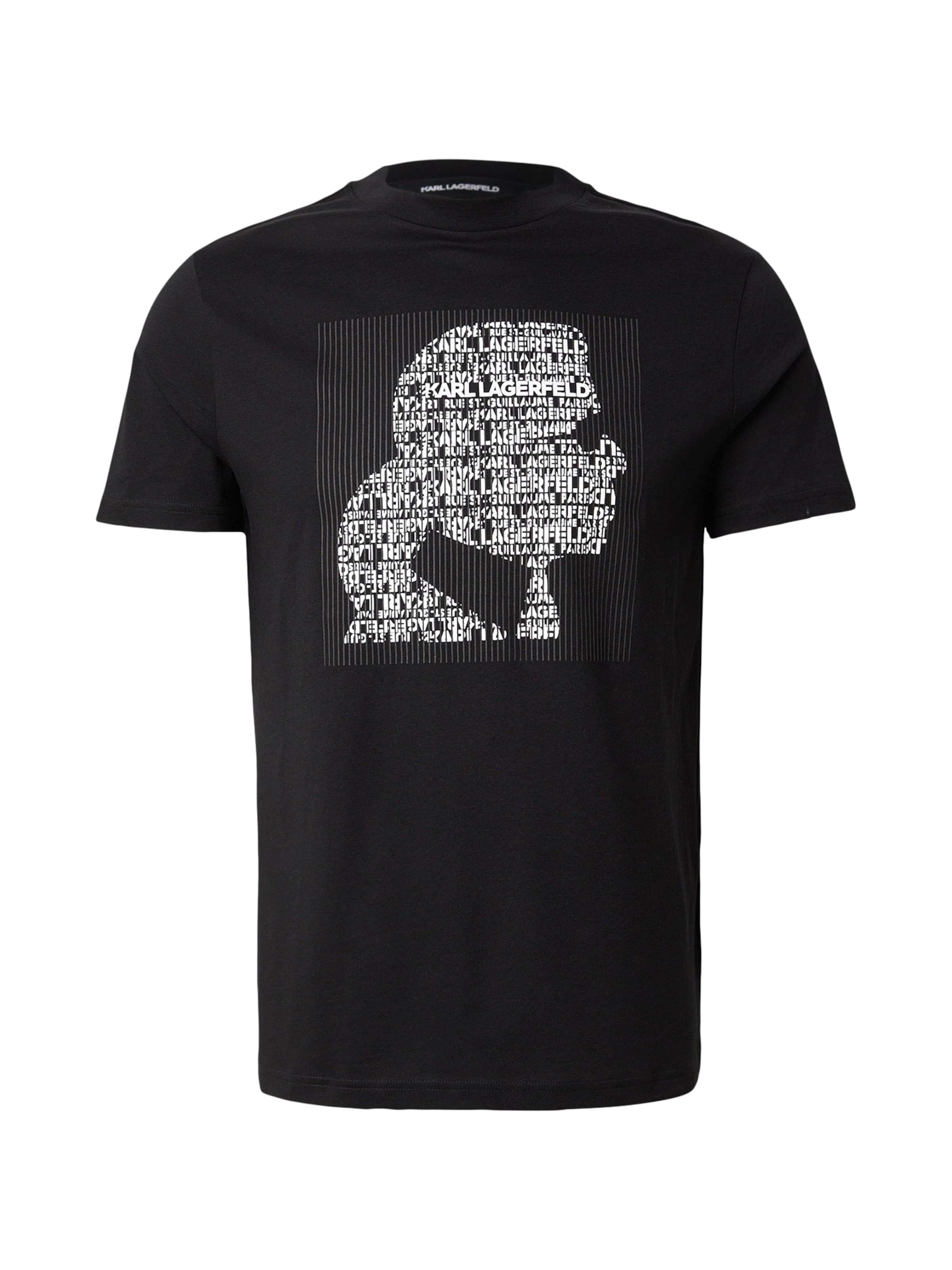 

Karl Lagerfeld Футболка в черном цвете