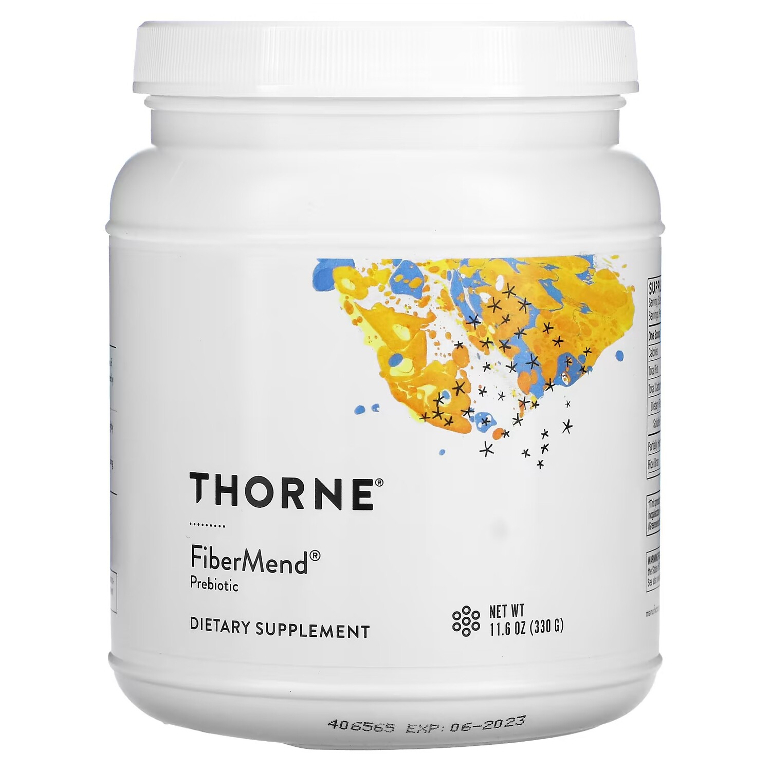 

Добавка Thorne FiberMend без глютена , 330 г