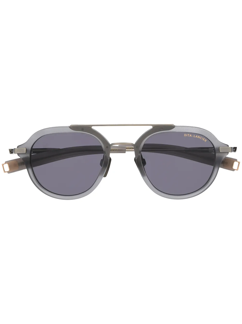 

Солнцезащитные очки-пилоты Dita Eyewear, серый