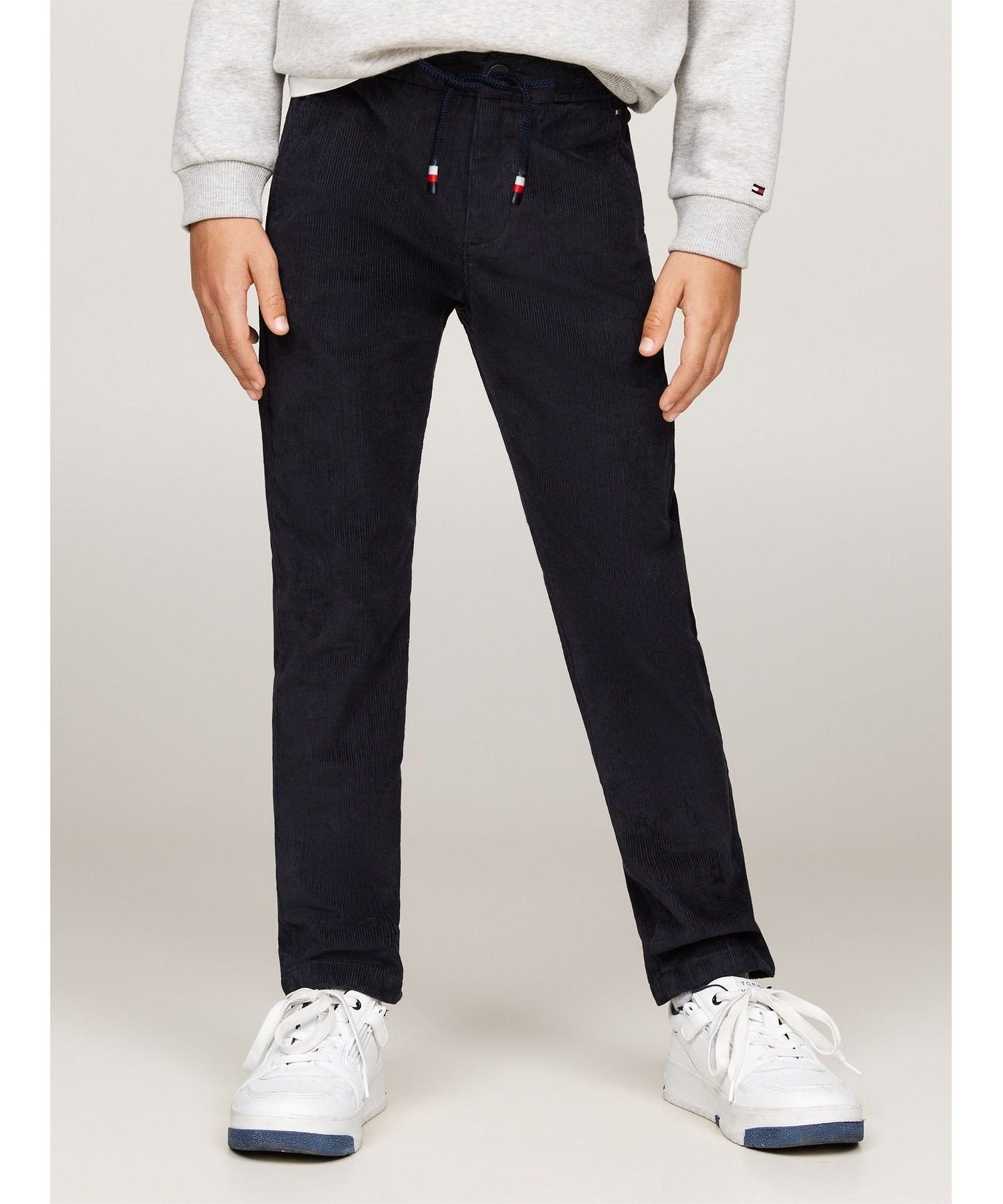 Вельветовые брюки для мальчиков от Томми Хилфигера Tommy Hilfiger, Navy