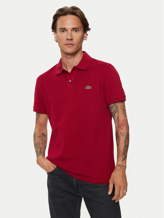 

Рубашка поло стандартного кроя Lacoste, красный