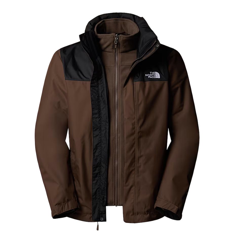 

THE NORTH FACE Куртка мужская дымчато-коричневая/черная, Черный, THE NORTH FACE Куртка мужская дымчато-коричневая/черная
