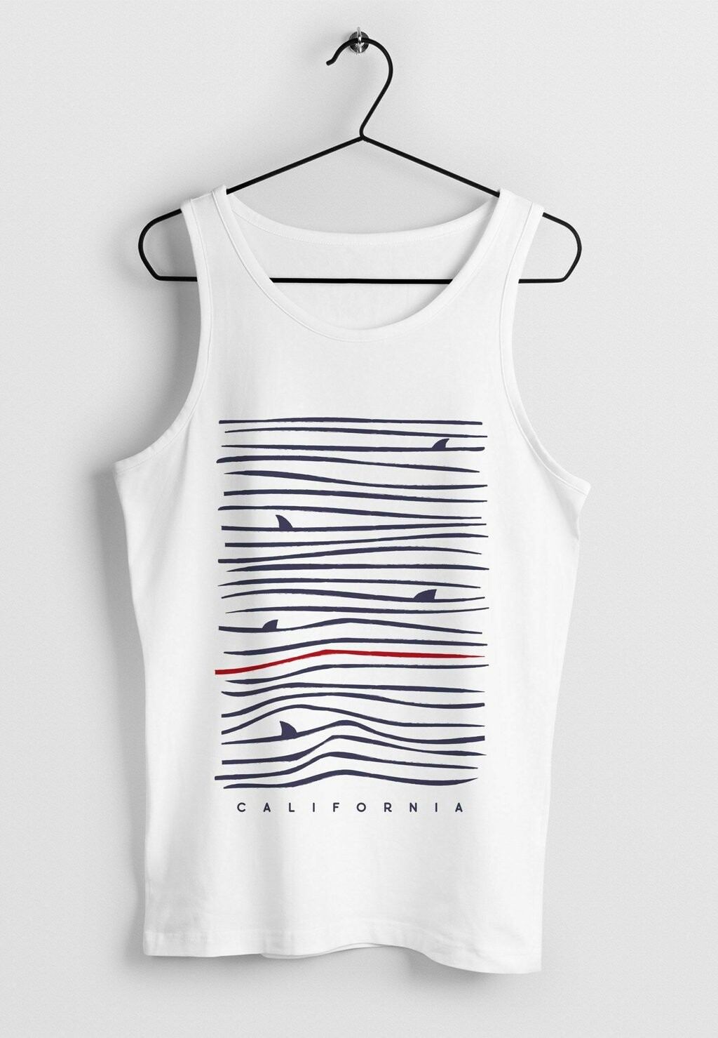 

Топ MINIMALISMUS WELLEN MEER AUFDRUCK SOMMER FASHION Neverless, кремовый
