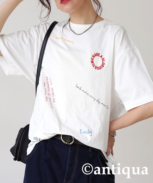 

Футболка с фотопринтом Antiqua, белый