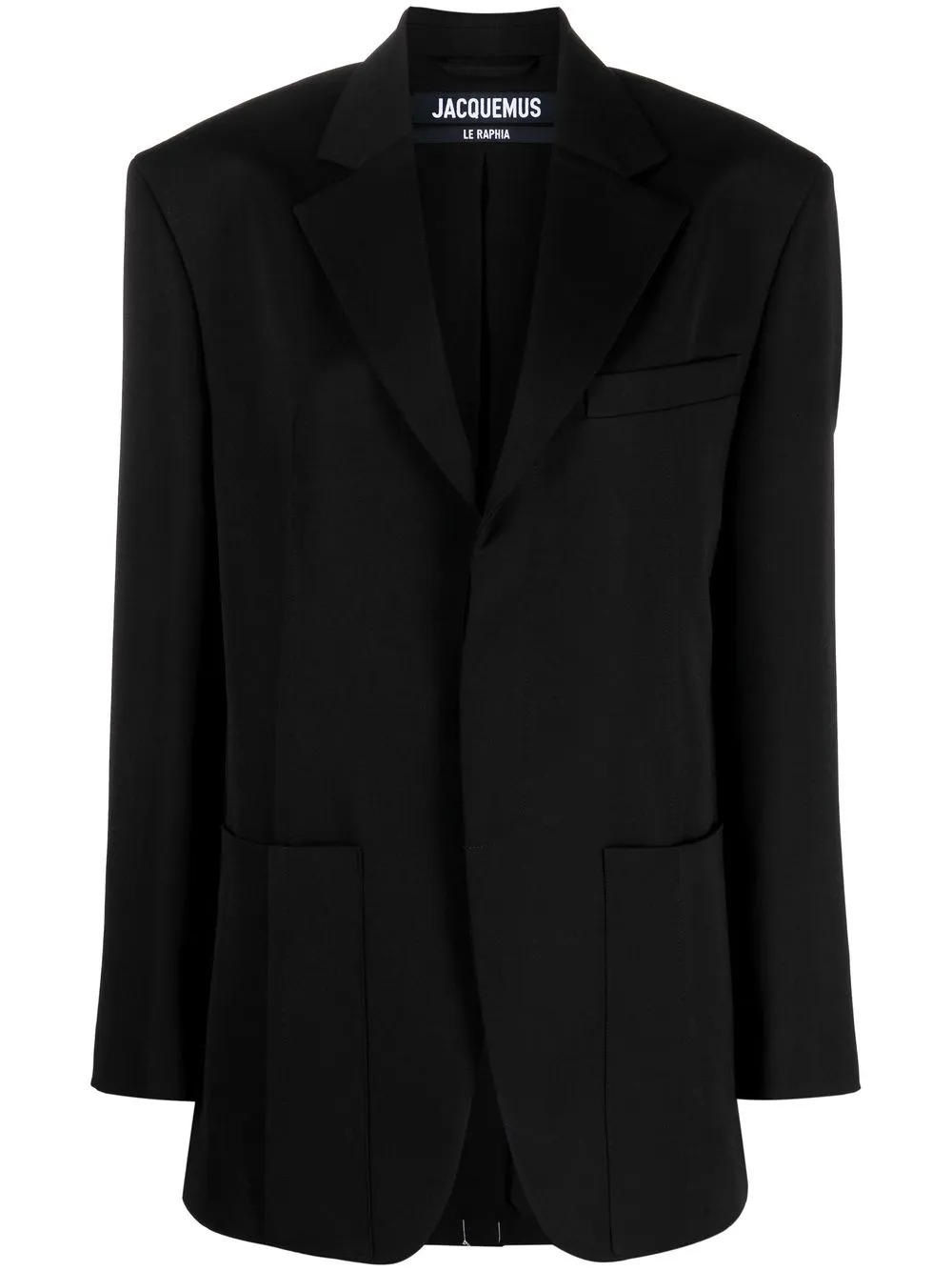 

Однобортный пиджак La Veste D'Homme JACQUEMUS, черный