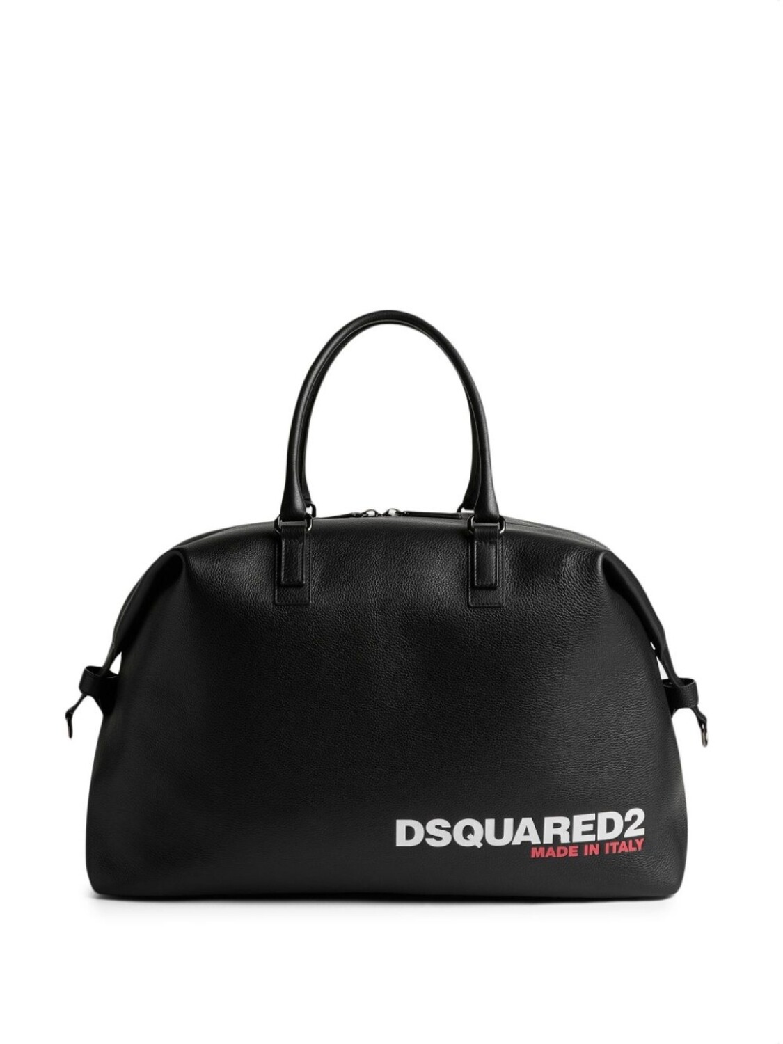 

Dsquared2 logo-print grained tote bag, черный